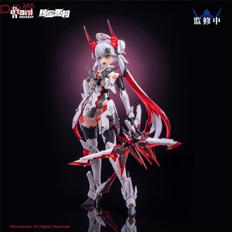 Nuclear Metal Reconstruction Purple Star White White Snake Mecha Girl Bonus Model Kit 1/12