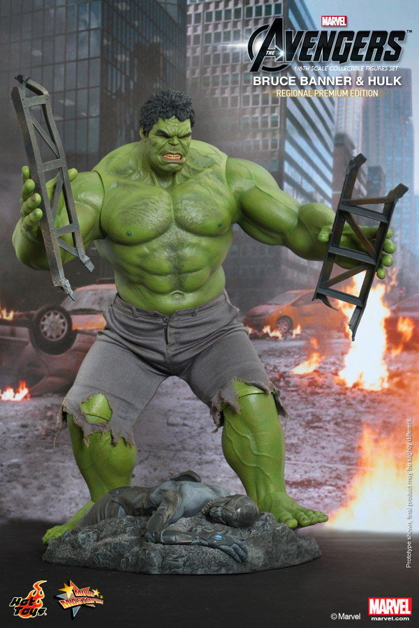 HotToys HT MMS230 1/6 Avengers Dr. Banner Banna Hulk 1.0 Deluxe action figures