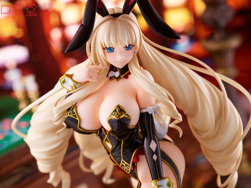 ClipCraft UnionismQ A3-Days: Sylvia Rotiel — Bunny Girl  Figure + Fabric Wall Scroll Set (Bonus Edition)