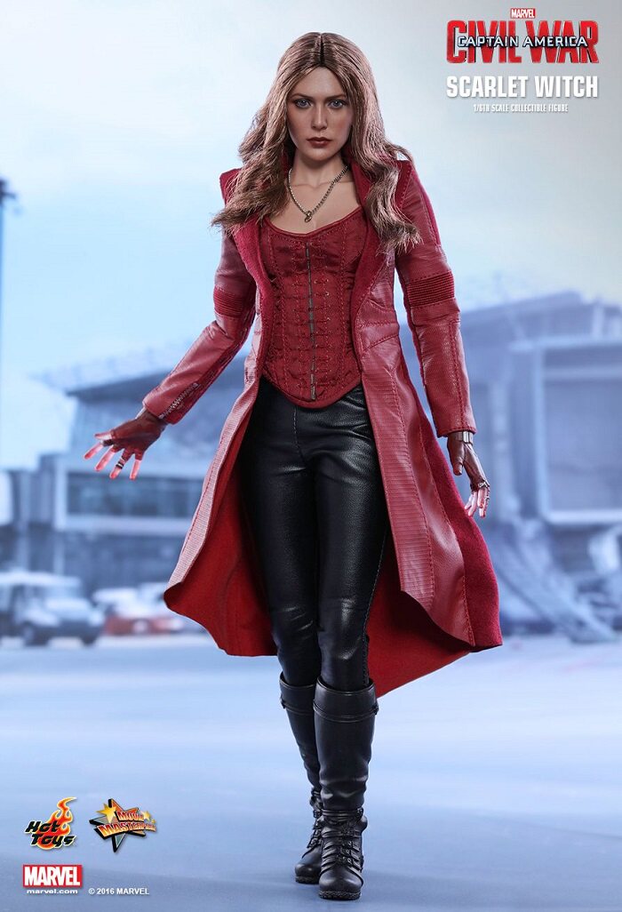 HT Hottoys 1/6 MMS370 Civil War Avengers Scarlet Witch 3.0 Wanda action figures