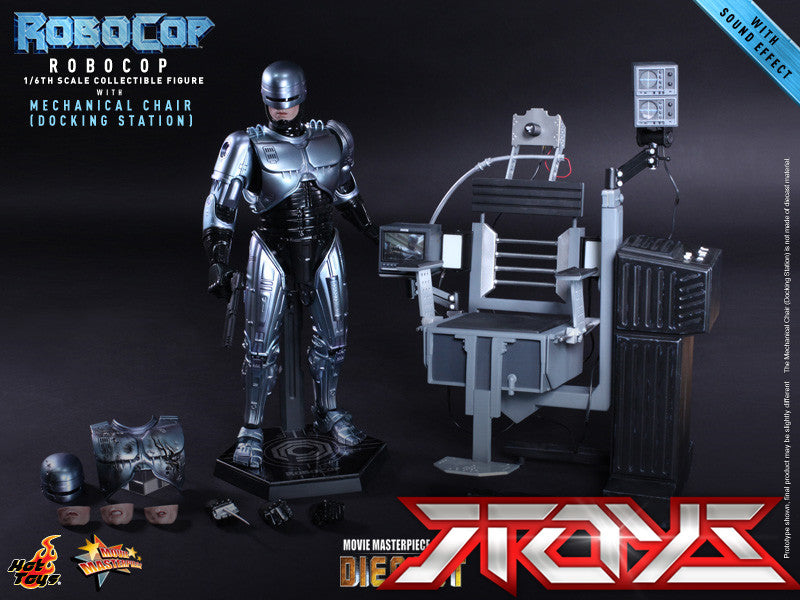 HOTTOYS HT MMS203D05 1/6 Robocop Alloy Sounding Seat Set Action Figure