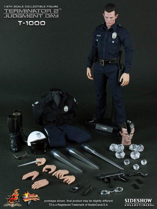 HT HotToys 1/6 MMS129 Terminator 2 T2 T1000 Liquid Metal Robot Action Figure