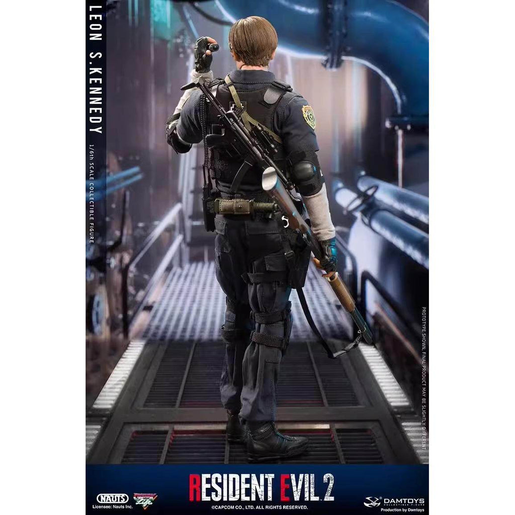 DAMTOYS DMS030 Resident Evil 2: Leon — 1/6 Scale Collectible Figure (Remake Version)