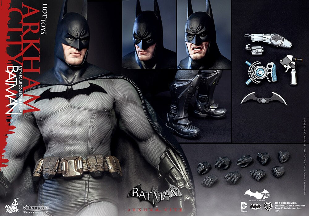 HotToys HT 1/6 Game Series Batman Arkham City Batman BATMAN VGM18 Action Figure