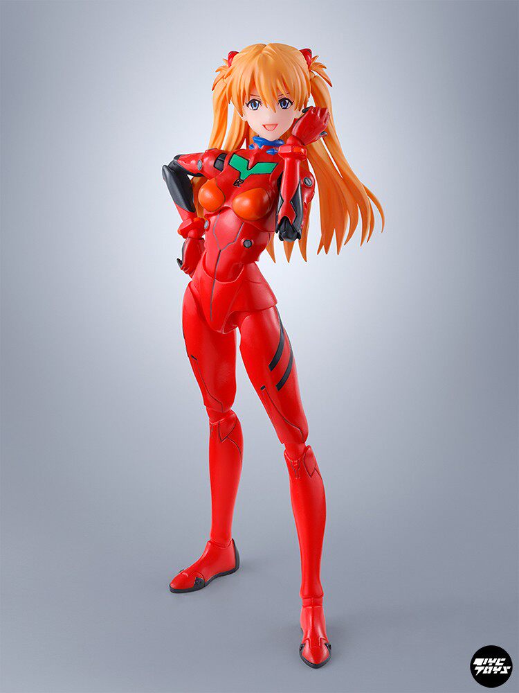 Bandai S.H.Figuarts: Neon Genesis Evangelion — Asuka (Battle Suit) Action Figure