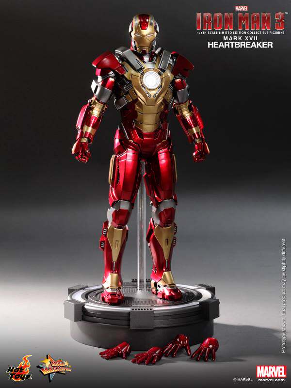 HOTTOYS HT Iron Man 3 MK17 MARK XVII Heartbreaker 1/6 action figure