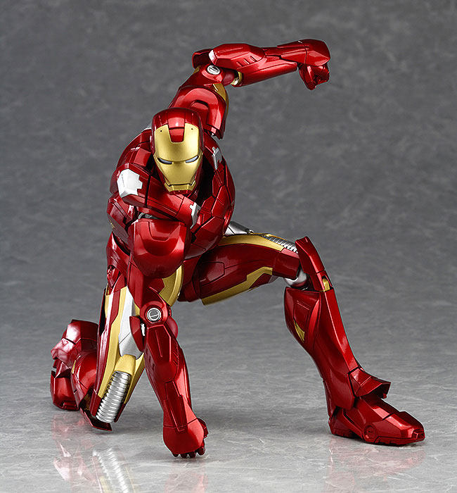 MF figma 217: The Avengers — Iron Man Mark 7 (Japanese Edition) — Articulated Action Figure