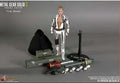 Action figure from 'Metal Gear Solid' with accessories on a gray background, featuring 'Takeshi' brand.