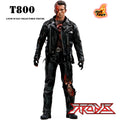 HOTTOYS HT 1/6 DX13 Terminator 2 T-800 1/6 Arnold Battle Damaged VIP Deluxe Edition  action figures
