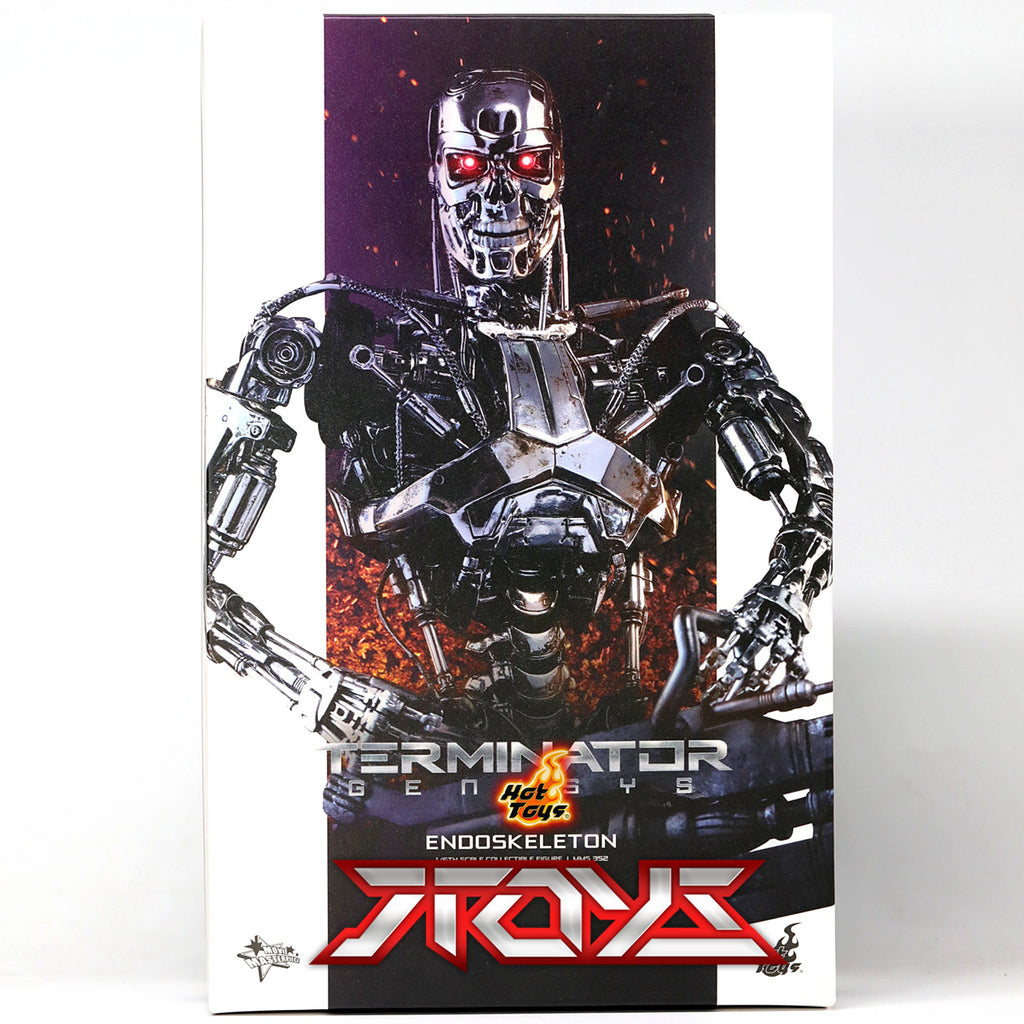 Hottoys HT 1/6 MMS352 Terminator Genesis T800 Skeleton Plastic Plating Action Figure
