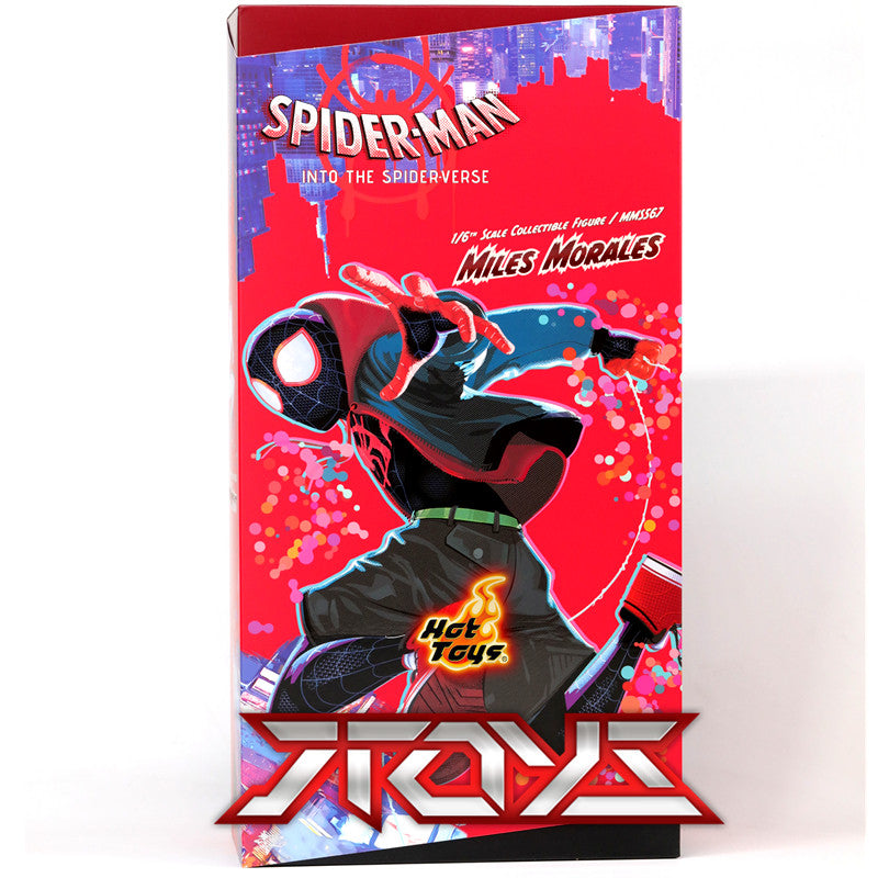 HT MMS567 Spider-Man Across the Parallel Universe Black Miles Action Figure