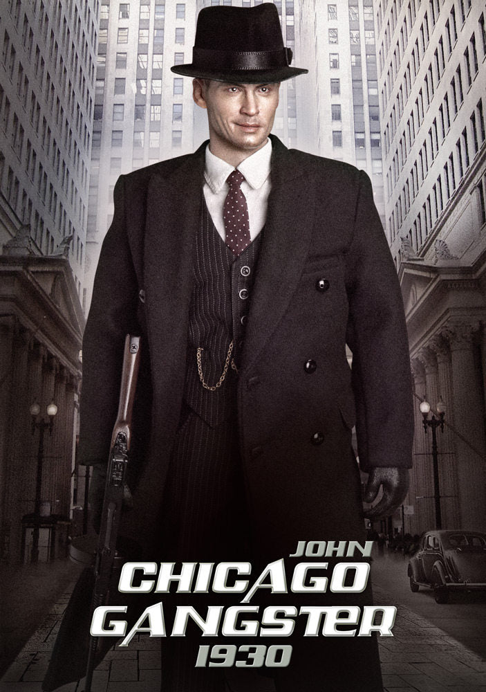 DID 3R 1/6 Chicago Gangster 1930 (Public Enemy-Depp) T80093 action figure