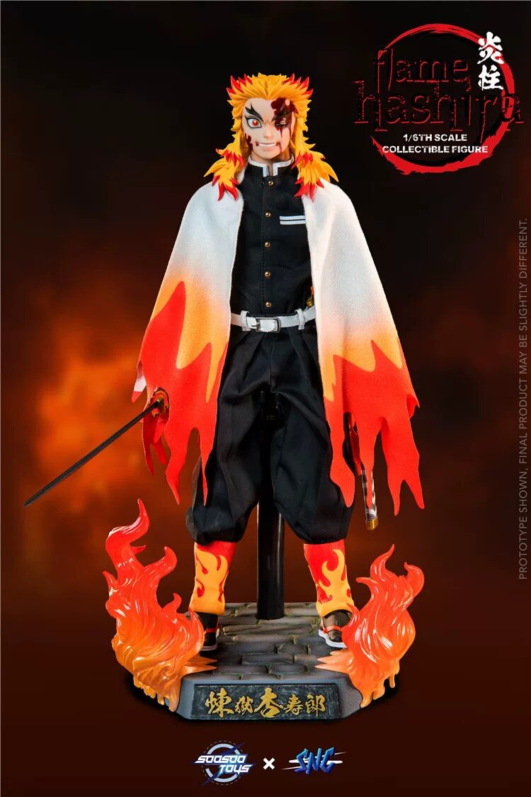 Soosootoys SC-001 Purgatory Anjuro Flame Pillar Captain Flame 1/6 Figure