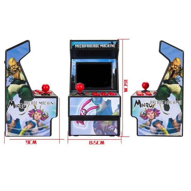 2.8" Screen 16 Bit Mini Arcade Game Machine Built In Classic Handheld Games With Rechargeable Battery