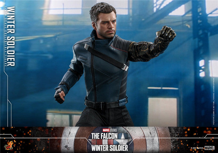 HOTTOYS 1/6 Falcon & Winter Soldier Bucky Bucky Winter Soldier Figure TMS039