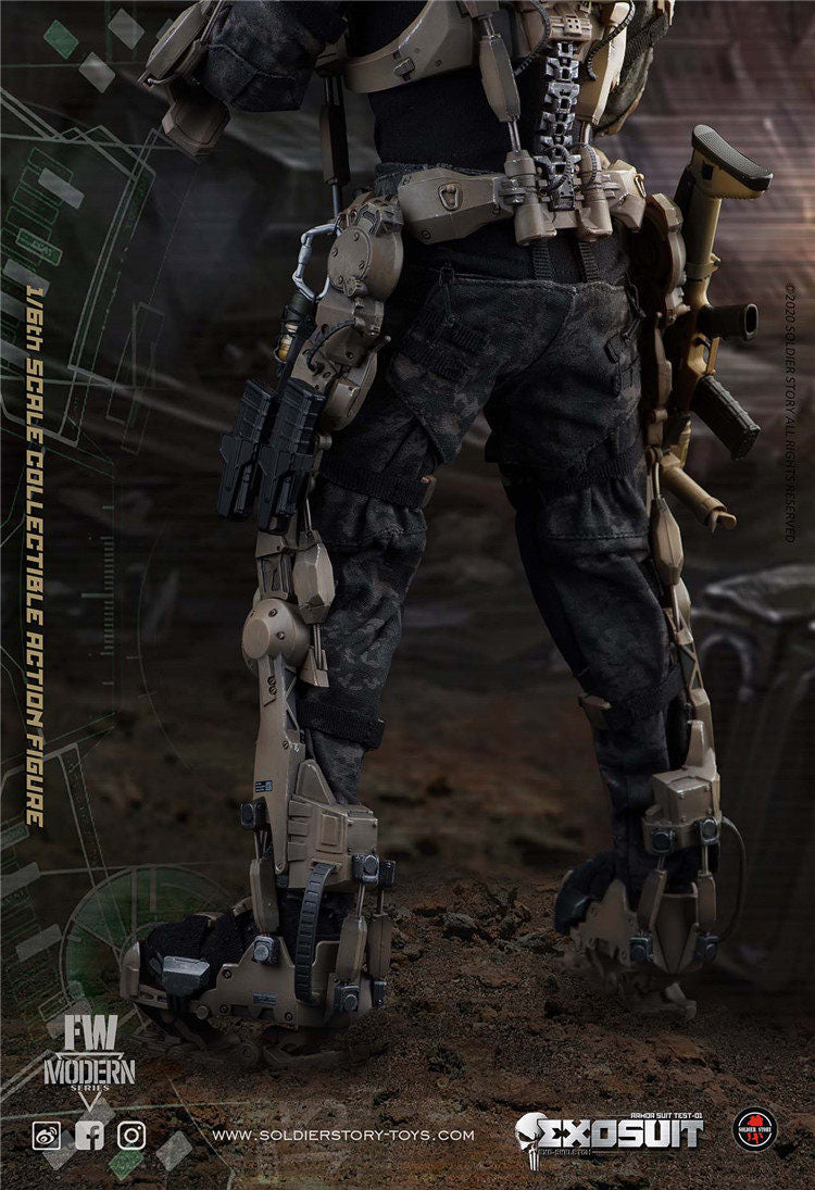 SoldierStory 1/6 Individual Exoskeleton Armor Suit Edge of Tomorrow Soldier Doll SS122