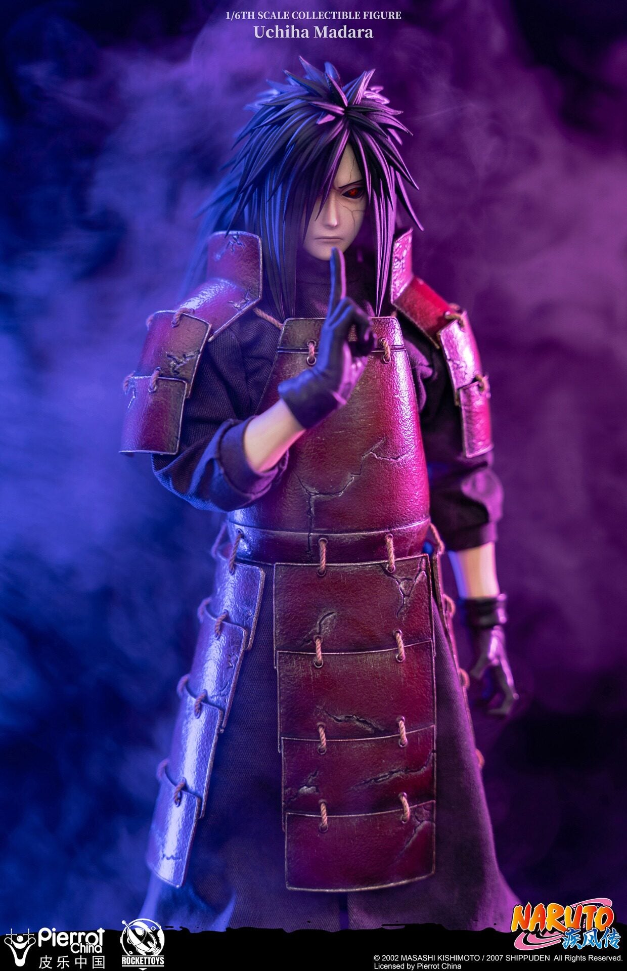 RocketToys 1/6 Naruto Shippuden Uchiha Madara Action Figure ROC-005
