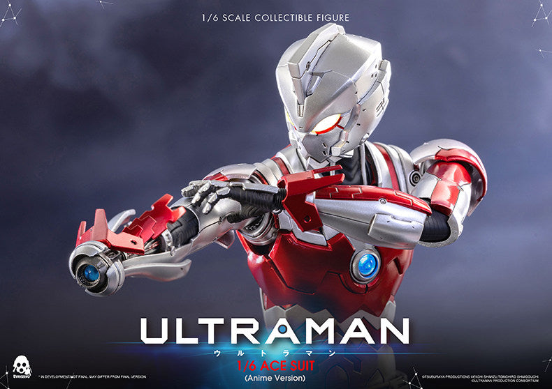 Threezero 3A 1/6 Ultraman Ace Anime Version Articulated Figure 3Z0131