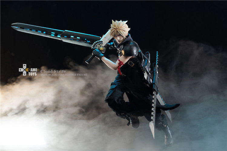 GAMETOYS 1/6 Fantasy Warriors AC Version Final Cloud Action Figure GT-006
