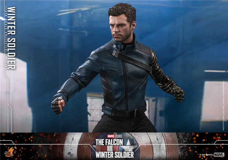 HOTTOYS 1/6 Falcon & Winter Soldier Bucky Bucky Winter Soldier Figure TMS039