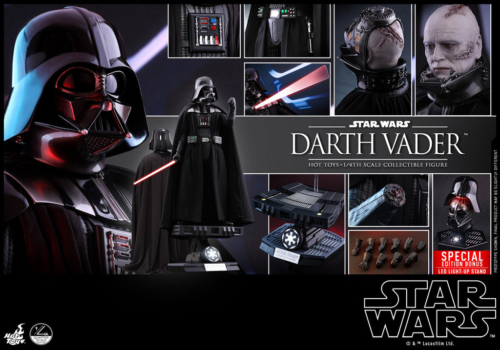 HOTTOYS HT 1/4 Star Wars Episode VI Darth Vader Action Figure QS013
