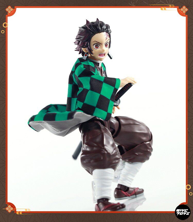 SHF Demon Slayer: Kimetsu no Yaiba — Tanjiro Kamado 1/12 Scale Fabric clothes （not include figures)