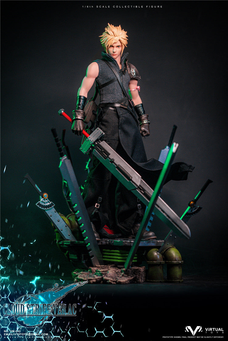 VTSTOYS 1/6 Original Warrior I (Action Scale) Cloud 2.0 Action Figure VM-042 B Collector's Edition