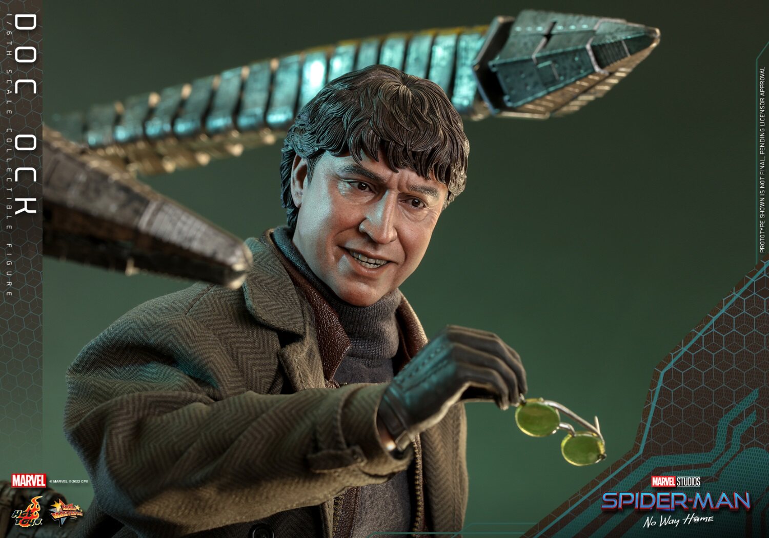 HOTTOYS 1/6 Spider-Man: No Return - Doctor Octopus Action Figure MMS633 Deluxe Edition