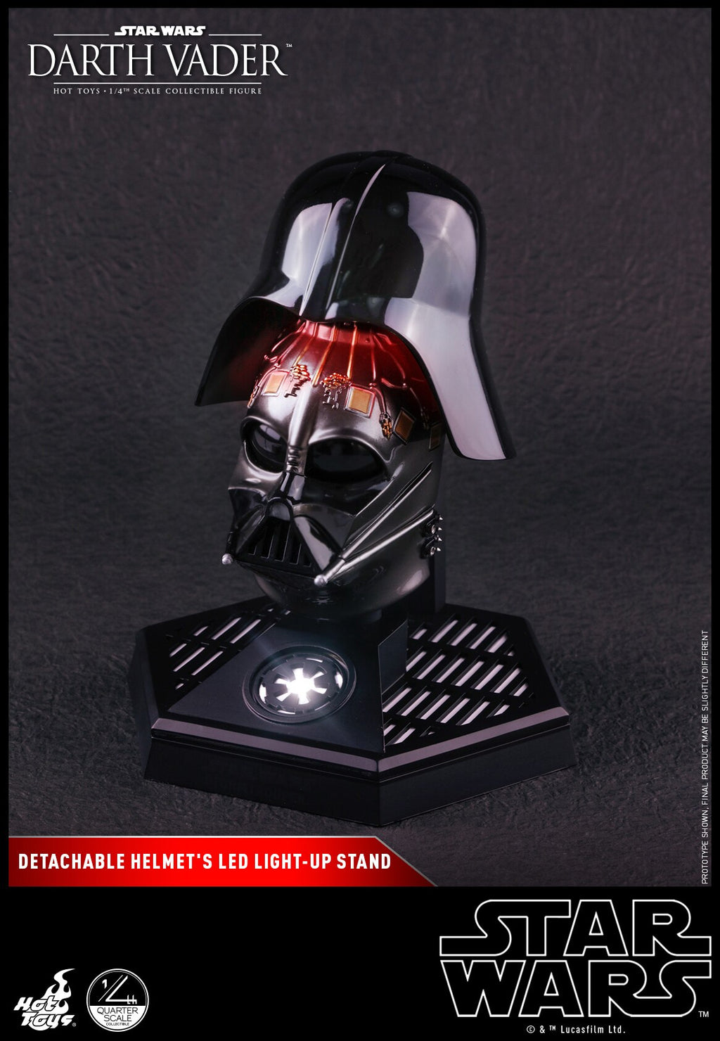 HOTTOYS HT 1/4 Star Wars Episode VI Darth Vader Action Figure QS013