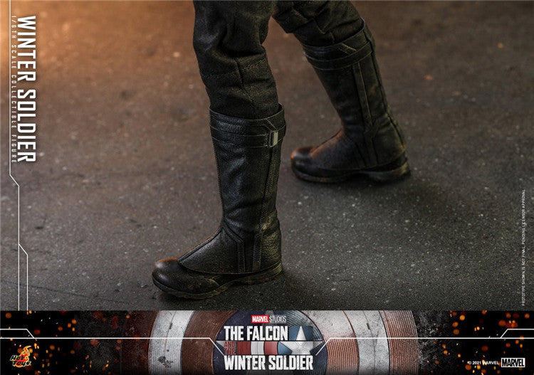 HOTTOYS 1/6 Falcon & Winter Soldier Bucky Bucky Winter Soldier Figure TMS039