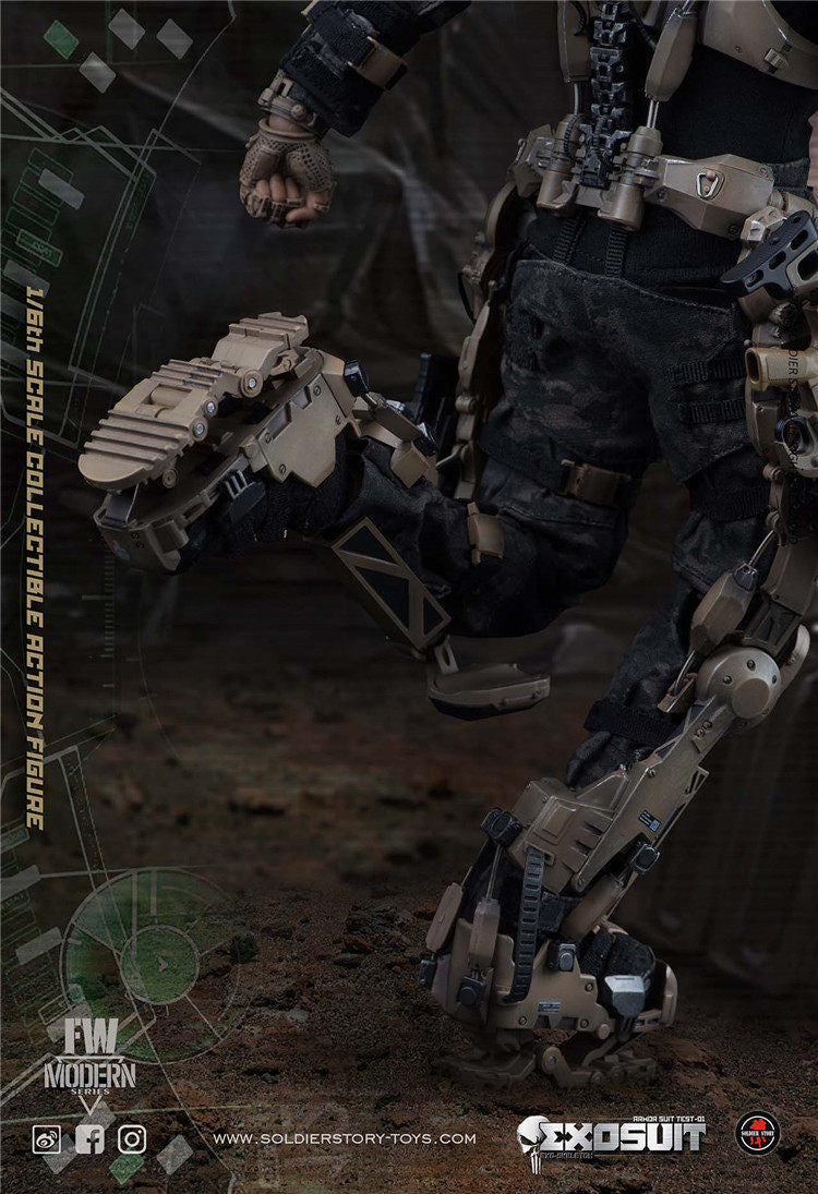 SoldierStory 1/6 Individual Exoskeleton Armor Suit Edge of Tomorrow Soldier Doll SS122
