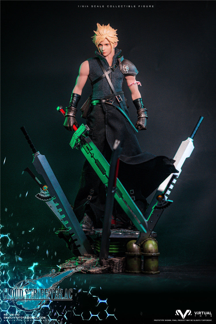 VTSTOYS 1/6 Original Warrior I (Action Scale) Cloud 2.0 Action Figure VM-042 B Collector's Edition