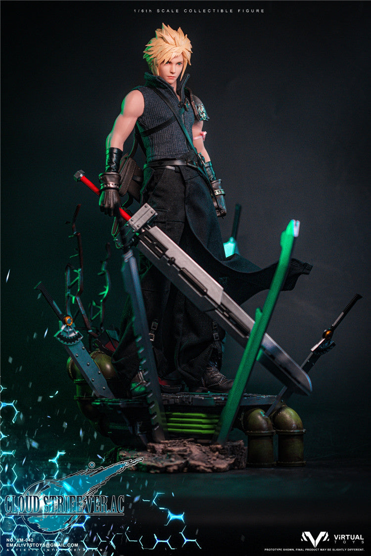 VTSTOYS 1/6 Original Warrior I (Action Scale) Cloud 2.0 Action Figure VM-042 B Collector's Edition