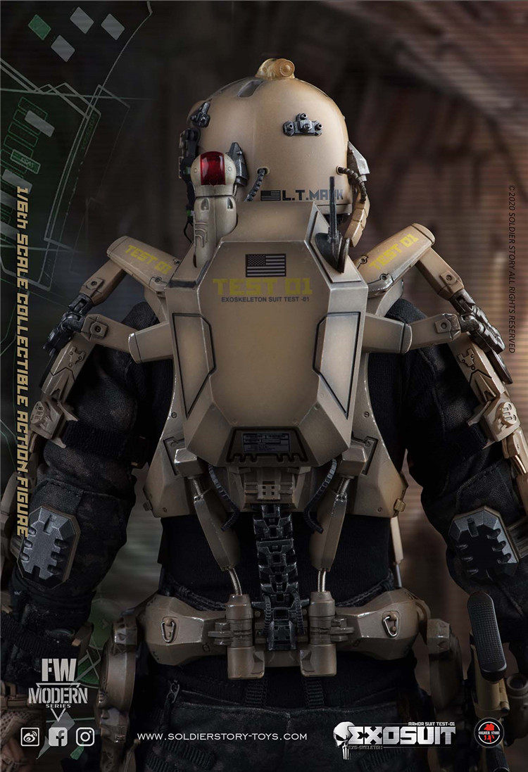SoldierStory 1/6 Individual Exoskeleton Armor Suit Edge of Tomorrow Soldier Doll SS122