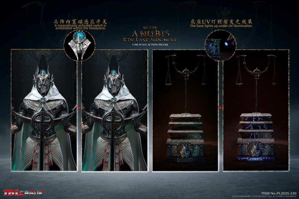 TBLeague 1/6 Scale "Judgment Day" Anubis (PL2025-230AB) Articulated Action Figure