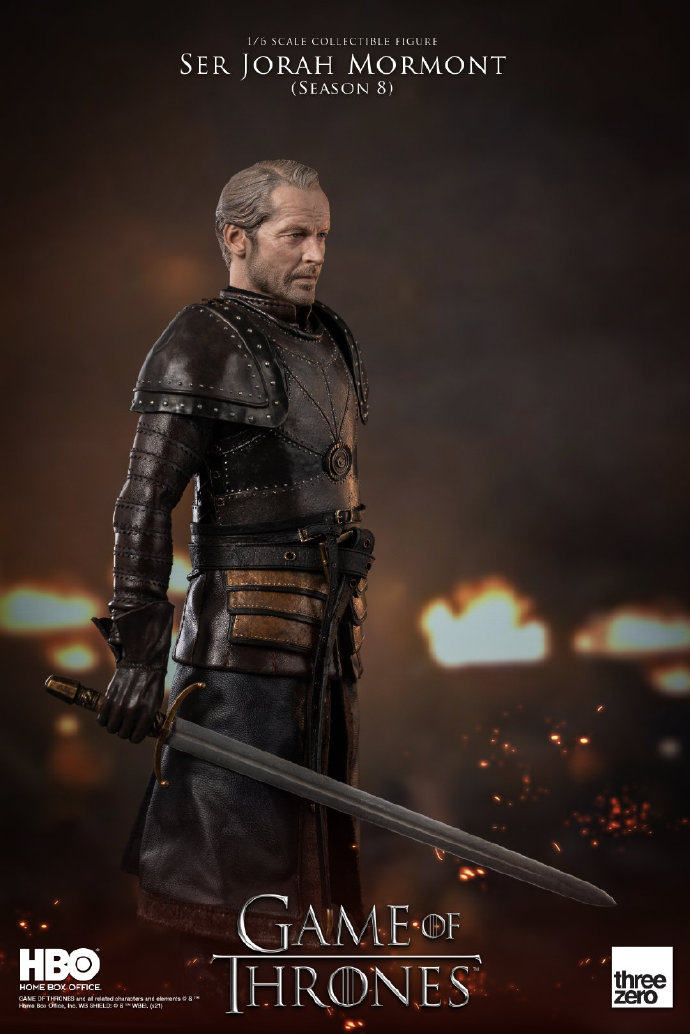 Threezero 3A 1/6 Game of Thrones Jorah Mormont Doll 3Z0141