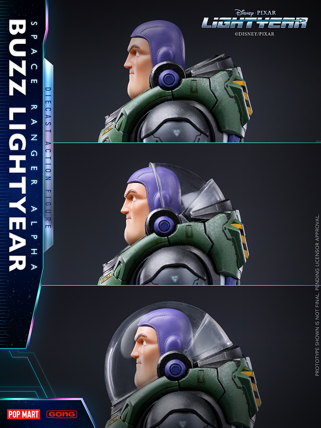 POPMARTGONG Resonance Lightyear Story Buzz Lightyear Alloy Articulated Figure