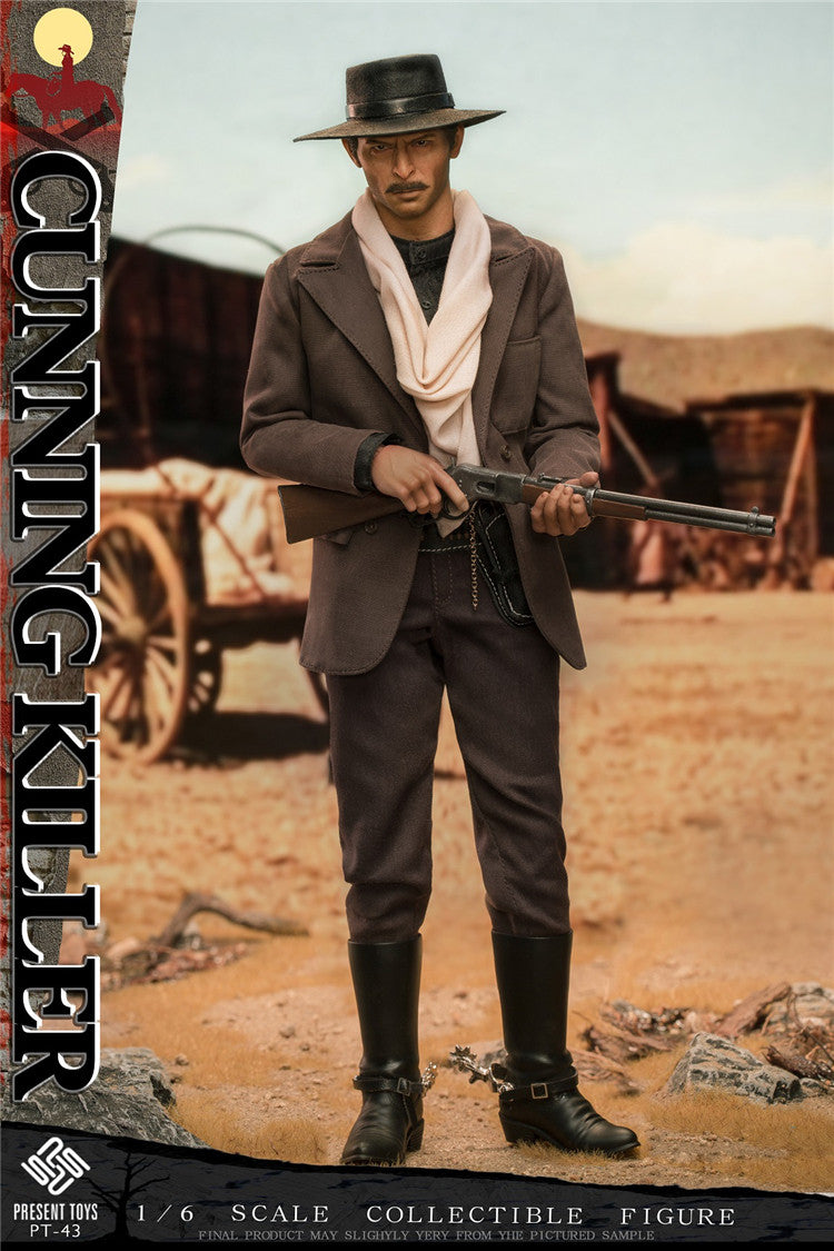 PRESENT TOYS 1/6 Western Killer Articulated Figure PT-sp43