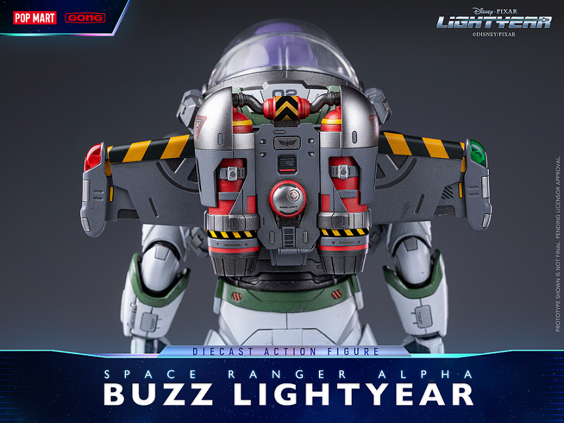 POPMARTGONG Resonance Lightyear Story Buzz Lightyear Alloy Articulated Figure