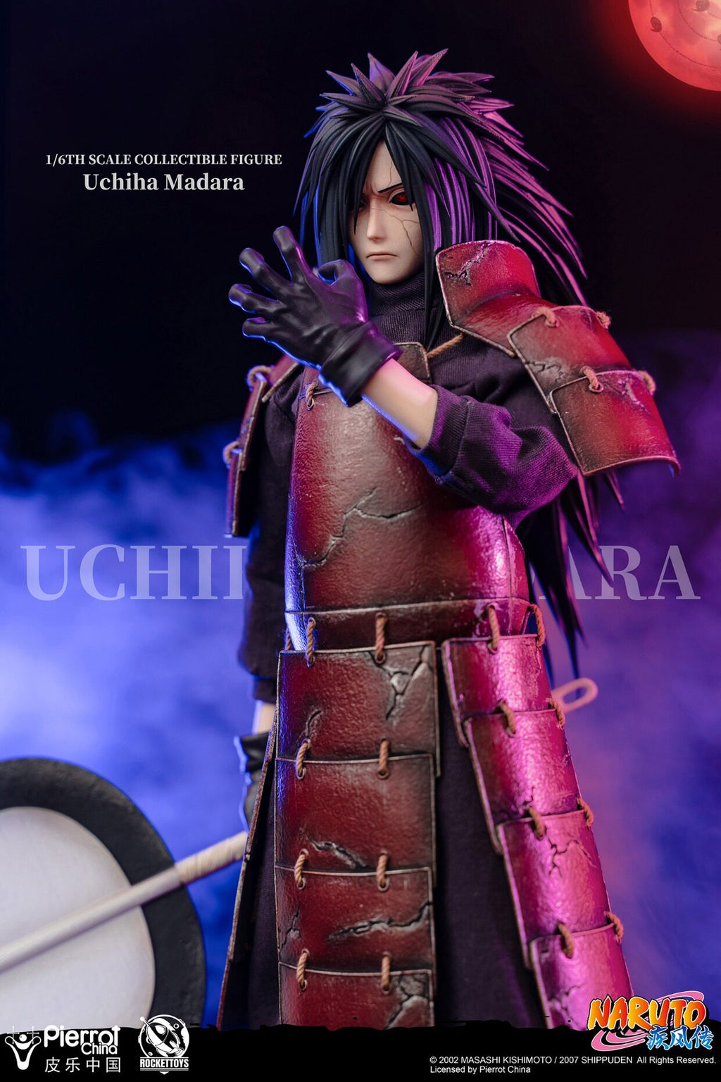 RocketToys 1/6 Naruto Shippuden Uchiha Madara Action Figure ROC-005