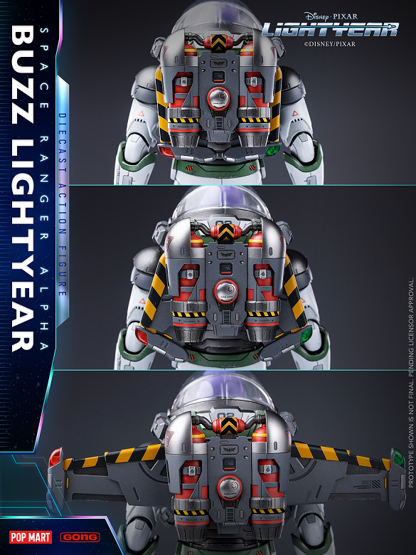POPMARTGONG Resonance Lightyear Story Buzz Lightyear Alloy Articulated Figure