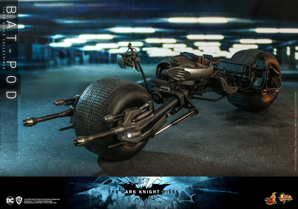 HOTTOYS 1/6 Dark Knight Bale Batman Motorcycle DX19 Action Figure MMS591