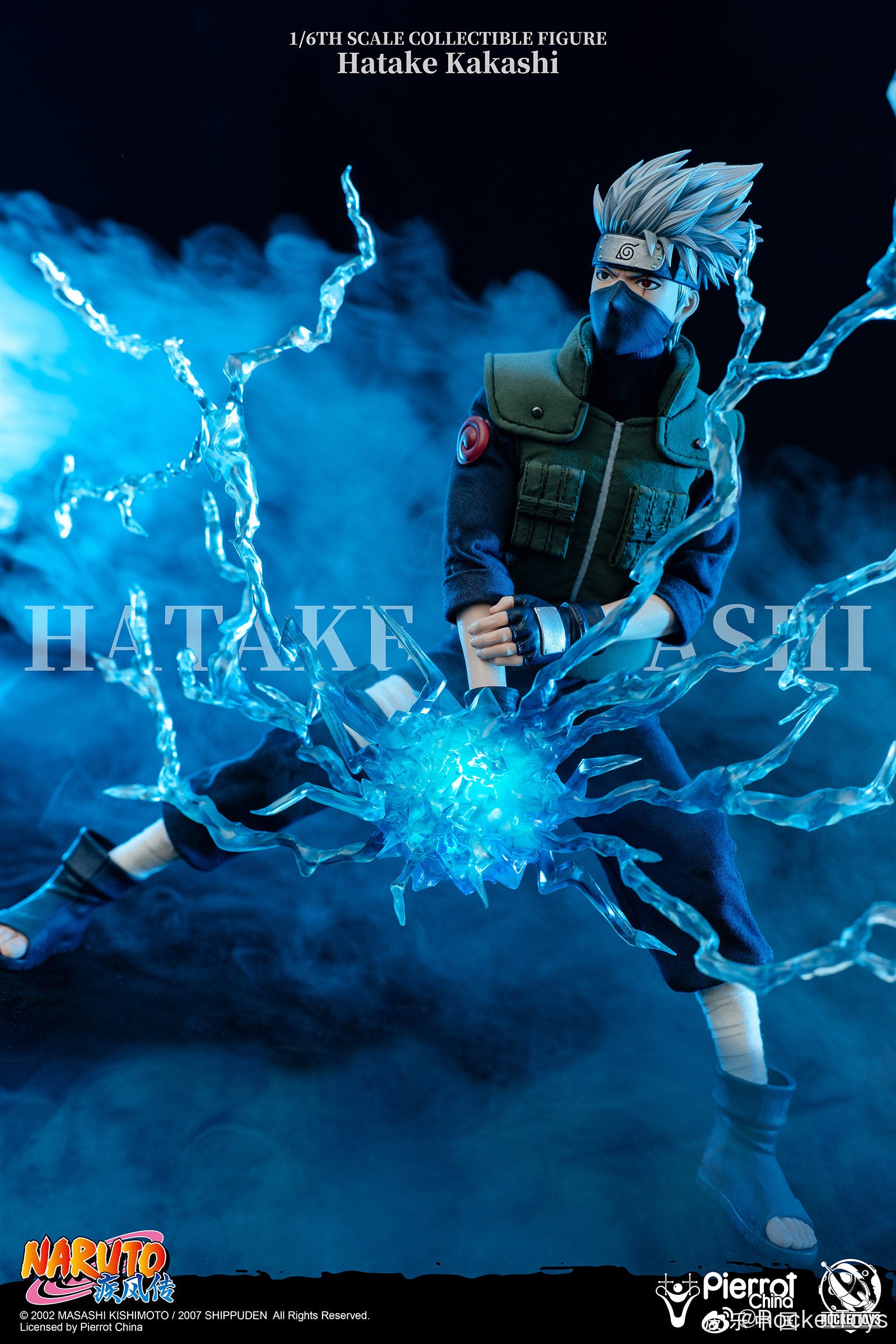 RocketToys 1/6 Naruto Shippuden: Kakashi Hatake – Official Licensed Action Figure (ROC-004)