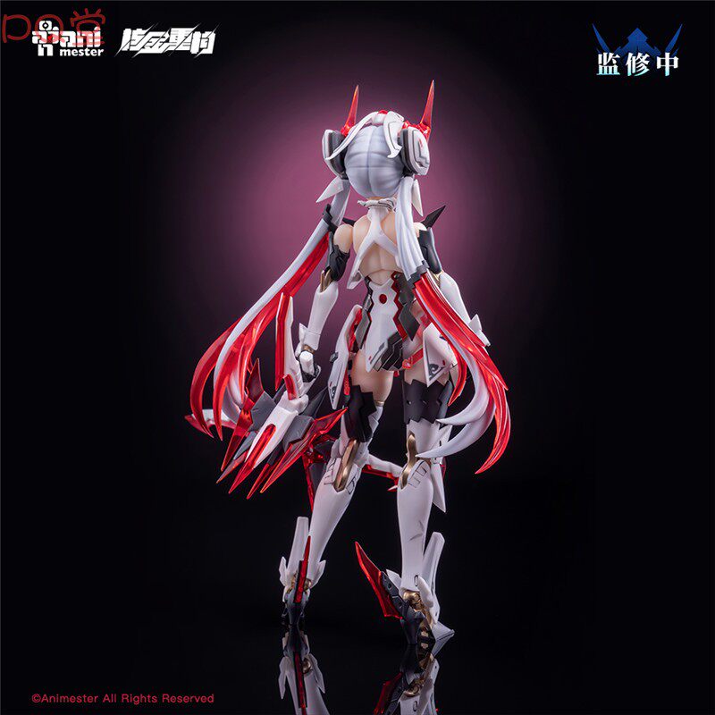 Nuclear Metal Reconstruction Purple Star White White Snake Mecha Girl Bonus Model Kit 1/12