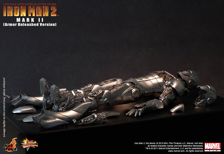 Hottoys HT Iron Man MK2 2.0 1/6 disassembled version MMS150 non-alloy movable figure