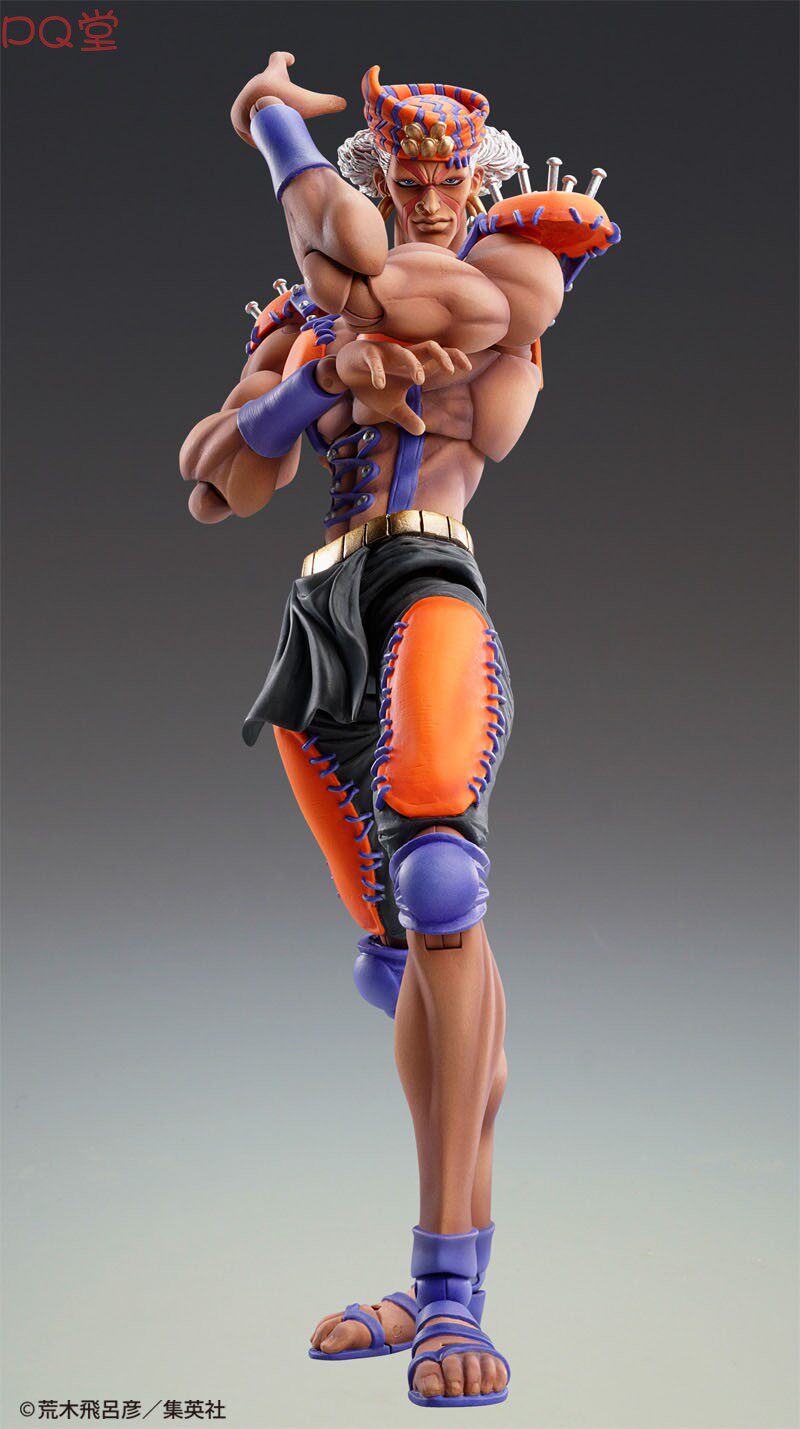 Medicos Super Action Statue: JoJo's Bizarre Adventure — Battle Tendency — Wamuu &amp; AC/DC