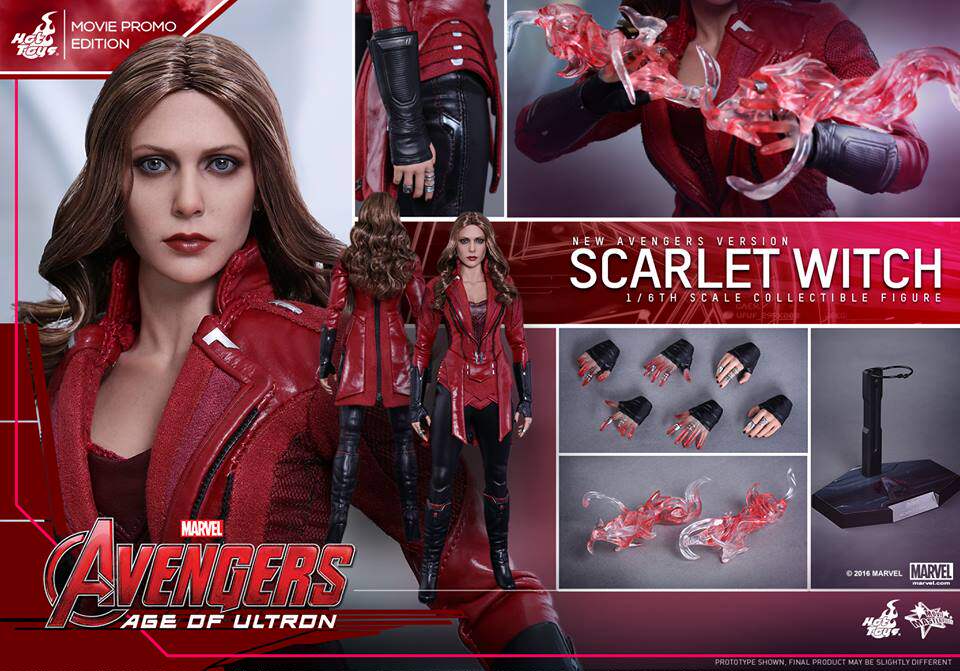 HT 1/6 Avengers 2 MMS357 Scarlet Witch Wanda 2.0 2016 Venue Limited Edition Action Figure