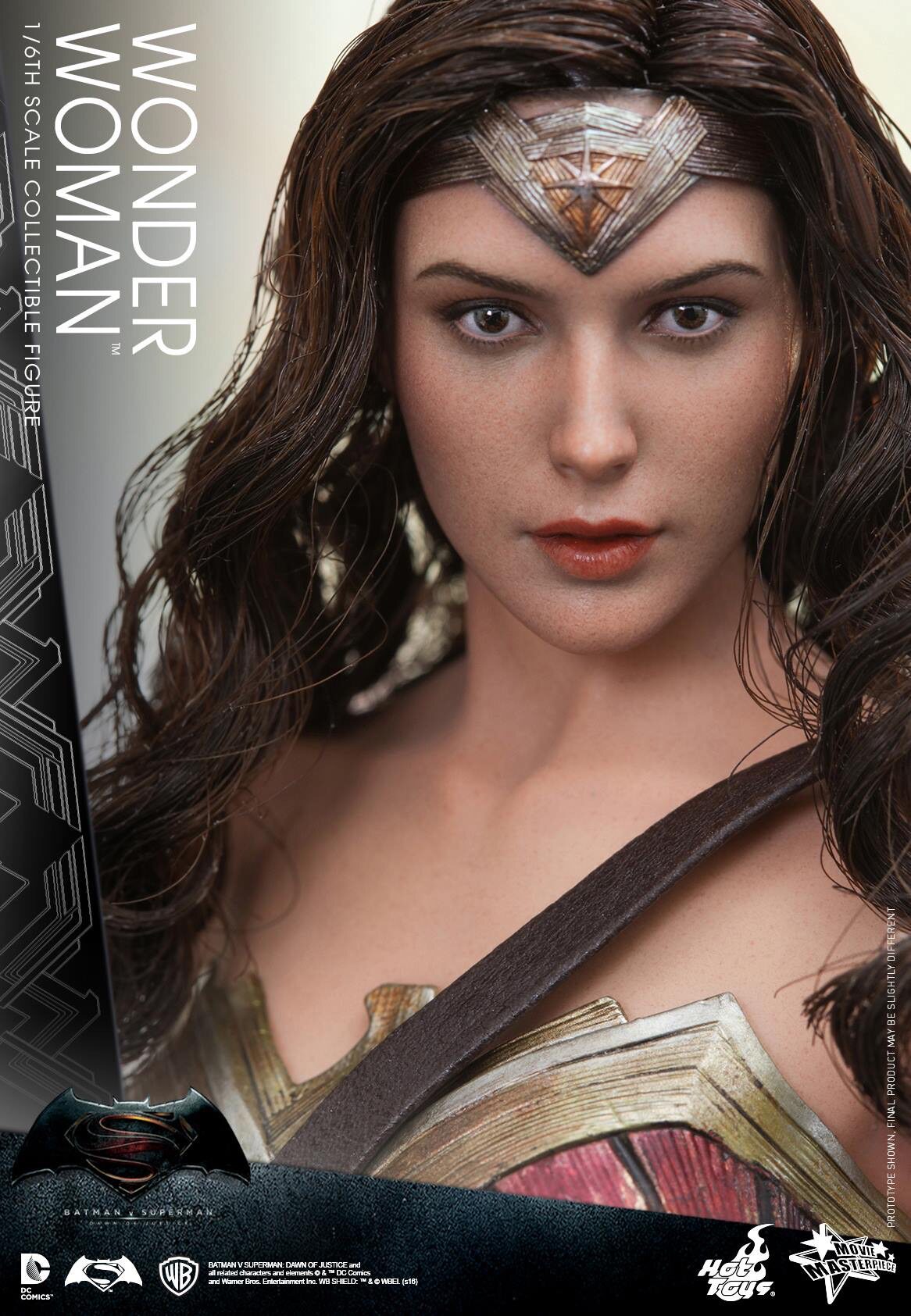 OTTOYS HT MMS359 Batman v Superman Dawn of Justice Wonder Woman 1.0 Action Figure