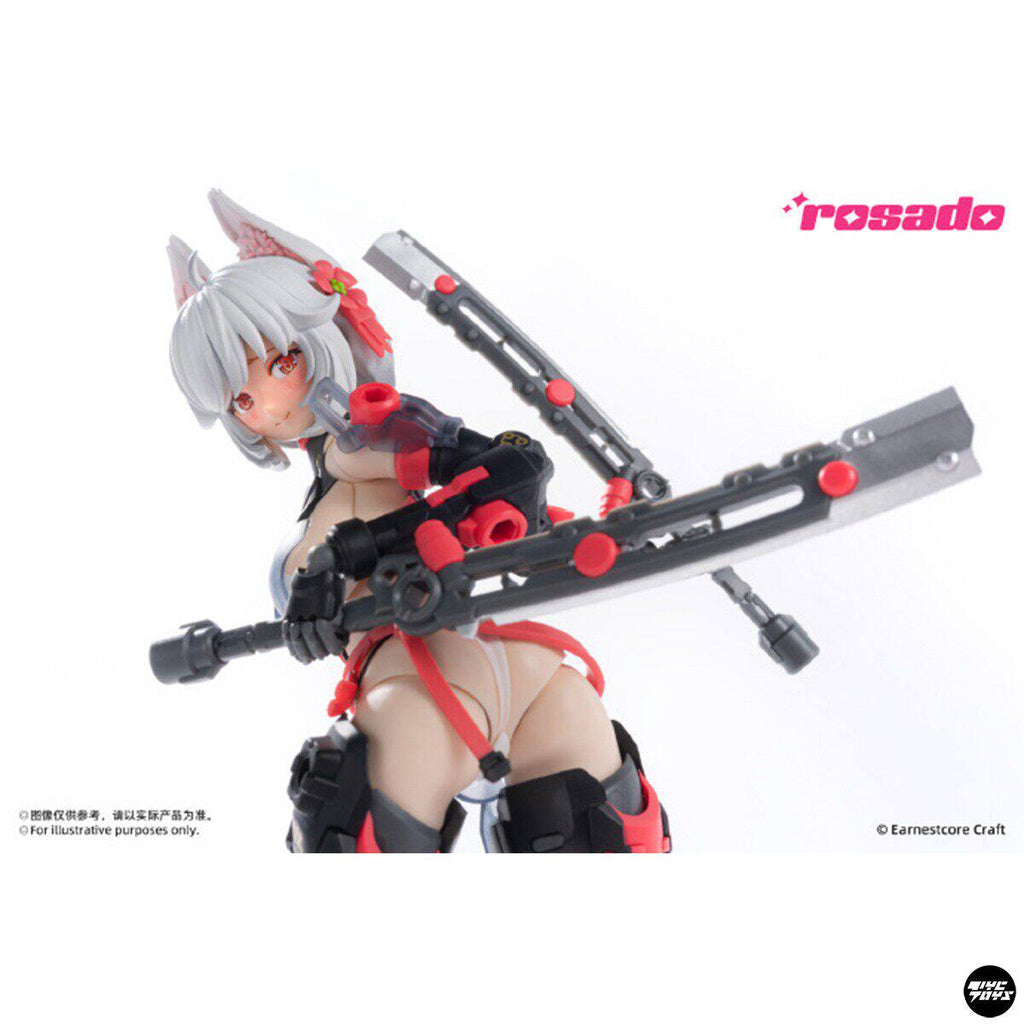 Hecheng Zhizao — Project ROSADO: "Rakshasa Scarlet Fox" (1/10 Scale Action Figure)
