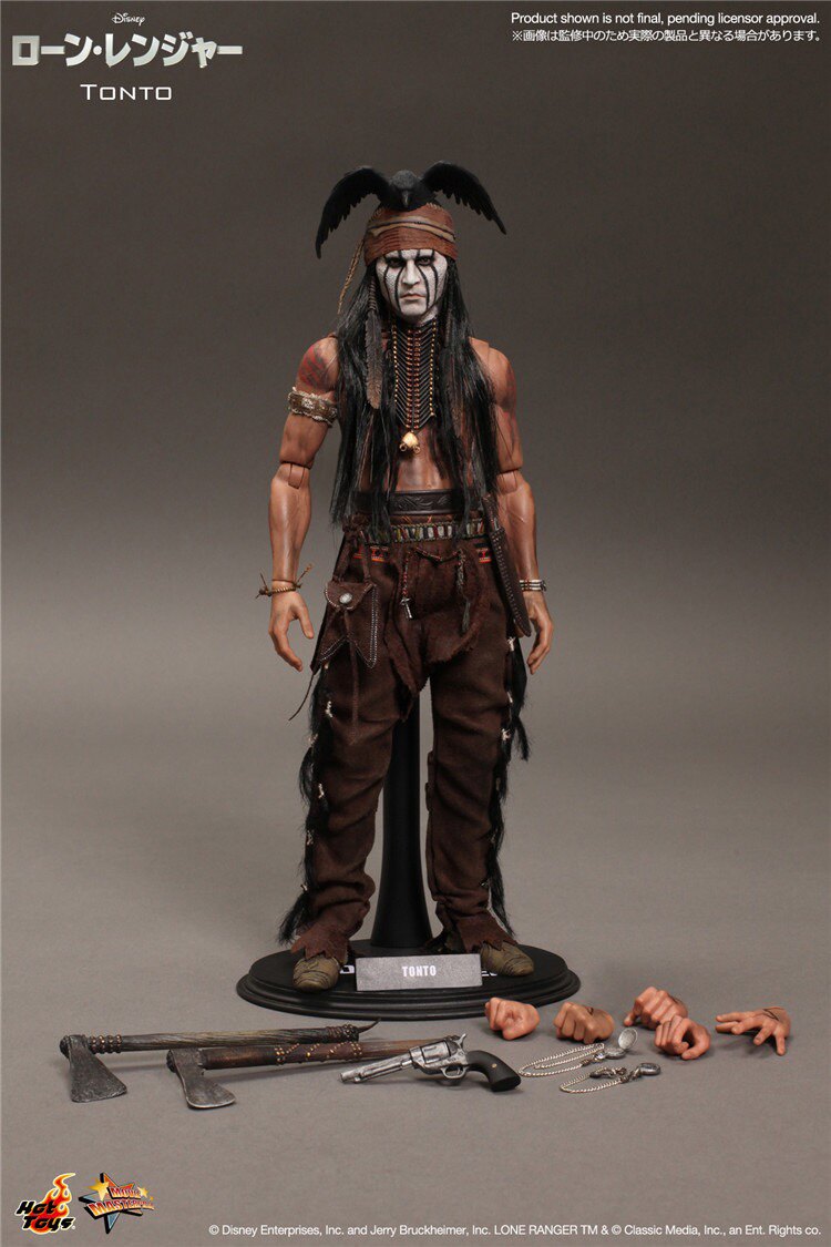HT 1/6 MMS217 Lone Ranger Tonto Johnny Depp action figure